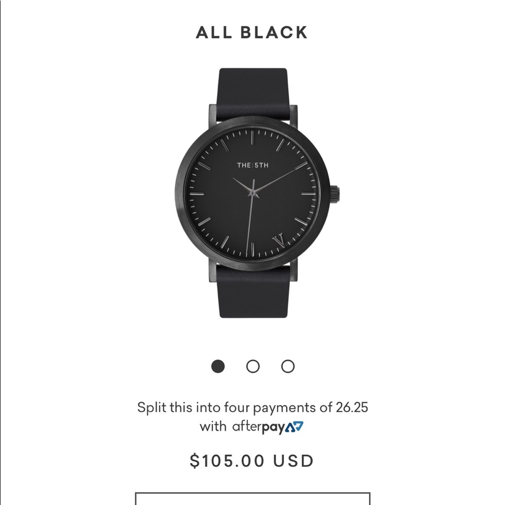 The Fifth All Black Watch